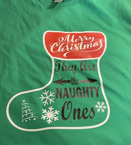 Christmas T-shirt Short Sleeve Tshirt S-XL